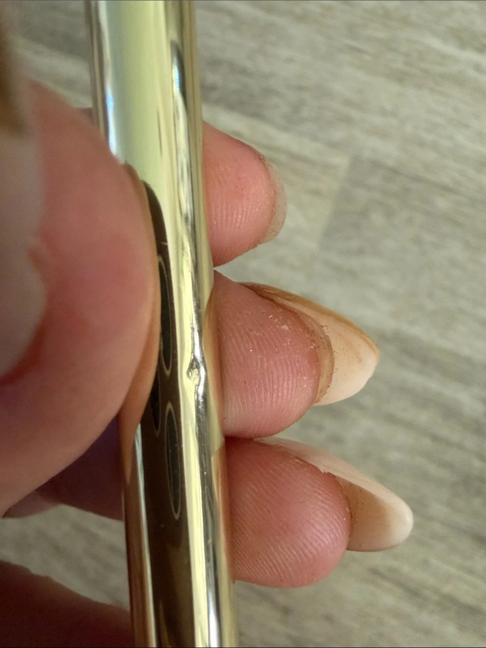 Sarah Cream complexion Brush in Gold — Soft Blending Brush